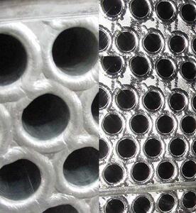 On-Site Electropolishing Before & After of Heat Exchanger
